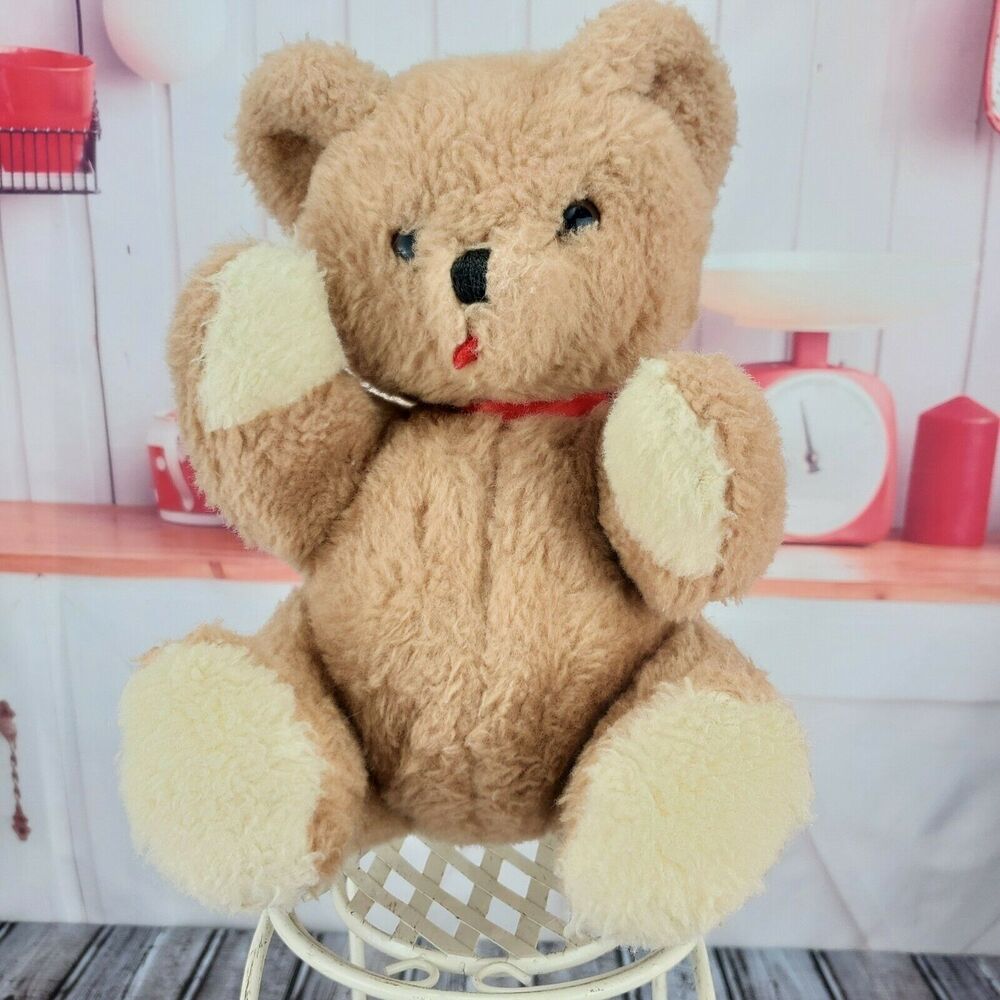 Eden Toys Musical Windup Teddy Bear Plush 9" WINDUP NEEDS FIXED Vintage